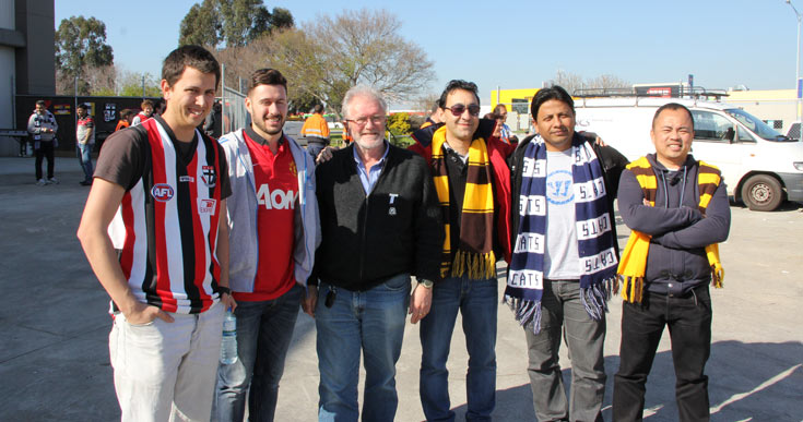 4 footy colours day 2014